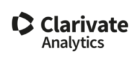 Clarivate logo hyperlinked to clarivate.com